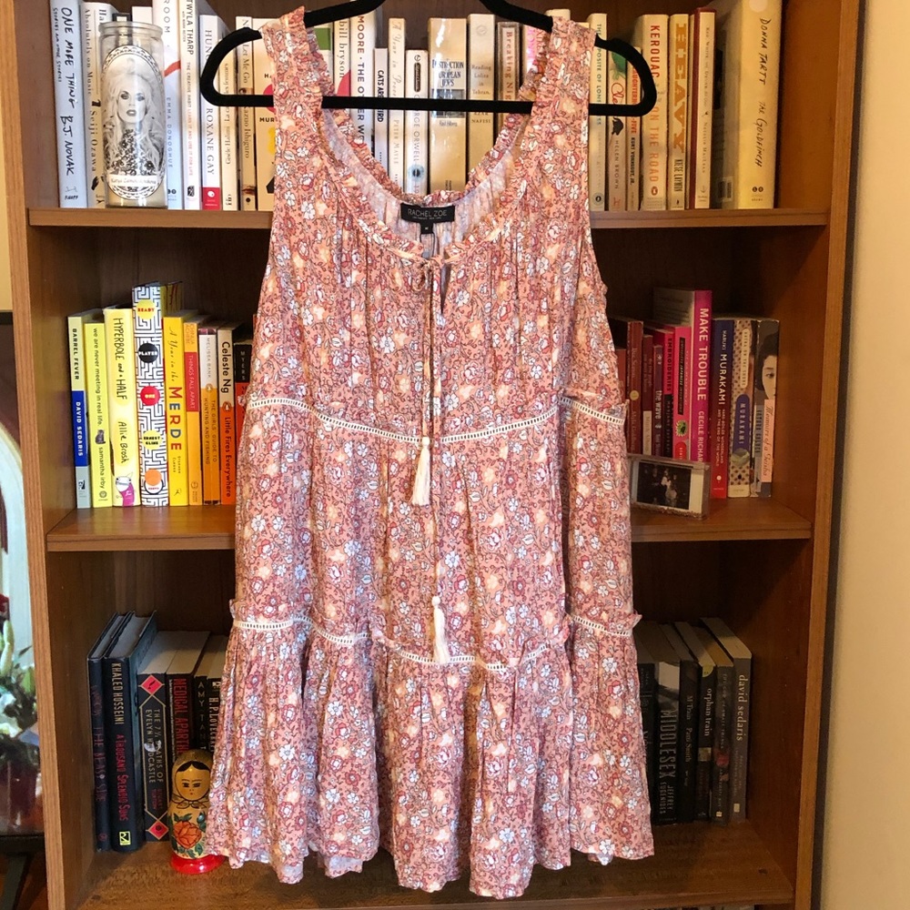 ❤️ NWT Rachel Zoe Floral Tiered Trapeze Dress